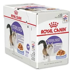 Royal Canin Sterilised Jelly – konservai sterilizuotoms katėms želė 85g x 12vnt. — 2 nuotrauka