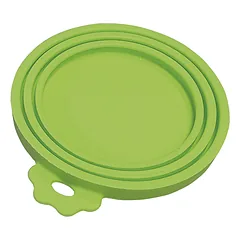 Nobby dangtelis konservuotam pašarui, silikoninis, žalias 9 cm