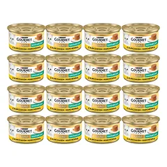 Purina Gourmet Gold Pikantiškas pyragas su vištiena ir morkomis 48x85g