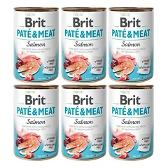 BRIT PATÉ & MEAT – LAŠIŠA 6x400 g