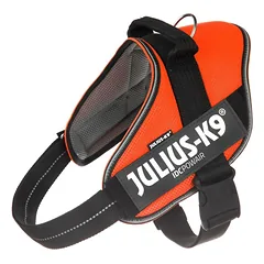 Julius K9 IDC Powair petnešos - lengvos ir kvėpuojančios petnešos šunims, Niebieskie / XS — 4 nuotrauka