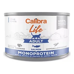 CALIBRA Cat Life Adult Salmon 200 g monoproteinų ėdalas katėms su lašiša