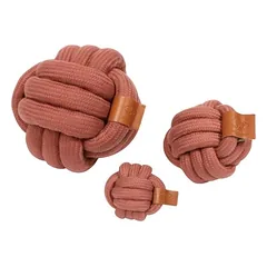 D&D Hundespielzeug Skip Ball rosa