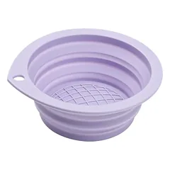 Pet Advance gyvūnų augintinių dubenėlis, silikoninis, 13.9x13x0.5 cm, mėlynas — 4 nuotrauka
