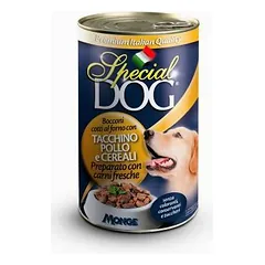 Special Dog Turkey And Chicken With Grains konservai suaugusiems šunims, 1.275 kg