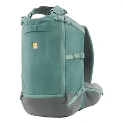 Ruffwear Hunderucksack Hitch Hiker Dog Backpack Carrier River Rock Green