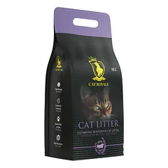 Cat Royale Levandų bentonito kraikas 10l