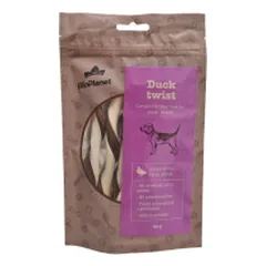 BioPlanet Duck Twist skanėstai šunims