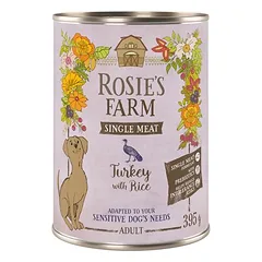 Rosie's Farm Single Meat Adult 6 x 395 g
