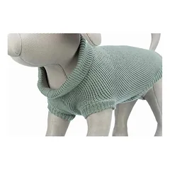 TRIXIE CityStyle Berlin megztinis šuniui , XS: 27 cm, šalavijo — 4 nuotrauka
