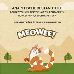 Meowee! Chicken Twister Sticks, skanėstai katėms — 5 nuotrauka