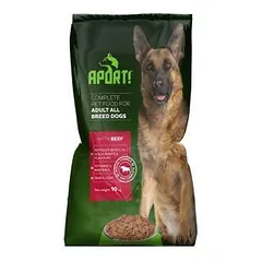 Aport sausas šunų maistas su jautiena, 10 kg