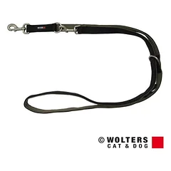Wolters pavadėlis Professional Comfort, juodas/rudas