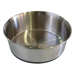 Dubenėlis metalinis su guminiu dugnu 1l 16cm
