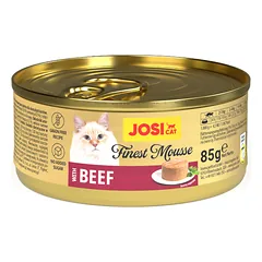 JosiCat Finest Mousse Beef paštetas katėms su jautiena, 85 g