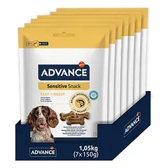 Advance Sensitive Snack – hipoalerginiai skanėstai jautriems šunims, 150 g