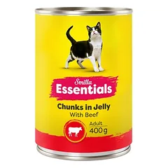 Smilla Essentials drėgnas maistas katėms, kąsneliai drebučiuose — 4 nuotrauka