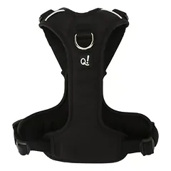 Quapas! Petnešos Ultra, S, kaklas 36-48 cm, krūtinė 45-64 cm, juodos — 5 nuotrauka