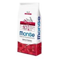 Monge Mini Adult su vištiena, sausas maistas šunims 7,5 kg