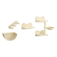 PawHut Kletterwand, PawHut Kletterwand Grau — 2 nuotrauka