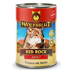 WOLFSBLUT Red Rock su kengūriena konservai suaugusiems šunims, 395 g