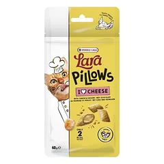VERSELE-LAGA Lara Snack Pillows with Cheese Happy Vibes 60g skanėstas gerai nuotaikai su sūriu