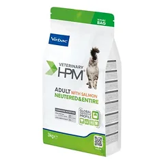 Virbac Veterinary HPM Adult Lachs Neutered & Entire Cat