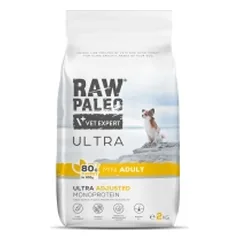 VetExpert Raw Paleo Ultra Mini Adult sausas maistas mažų veislių šunims su kalakutiena