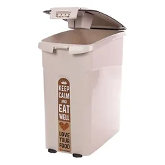 Flamingo Futtertonne Kody rechteckig beige für Katzen