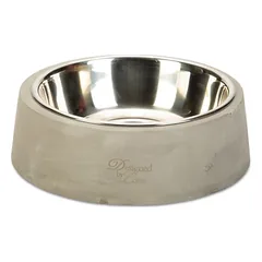 Designed by Lotte betoninis dubenėlis Riboco, pilkas, Skersmuo: 12,5 cm / Aukštis: 4 cm / Svoris: 650 g — 3 nuotrauka