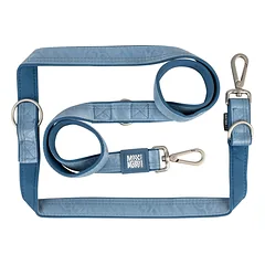 Max&Molly Multi Function Leash Matrix 2.0 Ocean - reguliuojamas šuns pavadėlis, atspindintis šviesą, Niebieska / XS — 1 nuotrauka