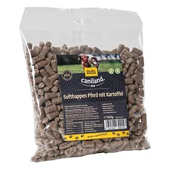 Caniland Soft Happen su arkliena, begrūdžiai skanėstai šunims — 2 nuotrauka