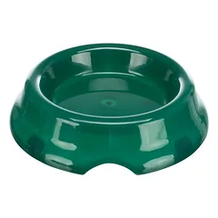 Trixie Plastic Bowl plastmasinis dubenėlis šunims ir katėms su neslystančiu žiedu, 0.2 l, 11 cm — 2 nuotrauka
