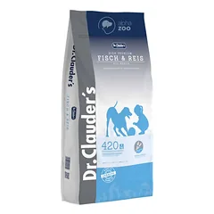 DR. CLAUDER’S SENSITIVE Fish & Rice sausas maistas šunims su žuvimi ir ryžiais 15kg