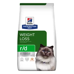 Hill’s Prescription Diet Feline r/d Sausas maistas katėms svorio kontrolei 3 kg