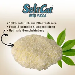 Porta SoftCat Yucca kraikas katėms, 10 l — 5 nuotrauka