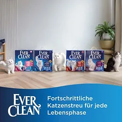 Ever Clean® kietėjantis kraikas Extra Hygiene – Spring Garden Scent, Ekonominė pakuotė: 2 x 10 l — 3 nuotrauka