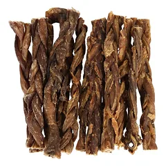 Flamingo Nature Snack Lamb Gullet - šunų skanėstai, natūralus ėriuko stemplė, 200g — 2 nuotrauka