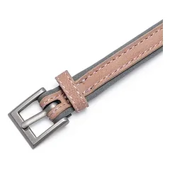 Beeztees antkaklis šunims Balacron Ax iš dirbtinės odos, rožinis, Reguliavimas: 47-57 cm — 4 nuotrauka