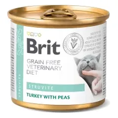 BRIT Cat Veterinary Diet STRUVITE drėgnas pašaras katėms