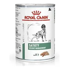 Royal Canin Veterinary Satiety Weight Management drėgnas maistas vidutinių ir didelių veislių šunims kovojantiems su antsvorio ir nutukimo problemomis, 410 g