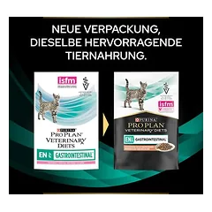 PURINA PRO PLAN Veterinary Diets Feline EN ST/OX Gastrointestinal su lašiša, drėgnas maistas katėms — 3 nuotrauka