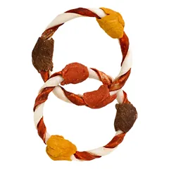 8in1 Flavours trigubo skonio žiedai skanėstai šunims, XS/S, 80 g — 3 nuotrauka