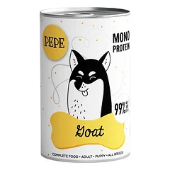 PAKA ZWIERZAKA PEPE Goat 99% (ožka) 800 g monoproteinų pašaro