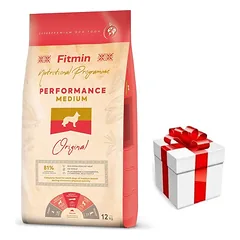 FITMIN Medium Performance 12kg + STAIGMENA ŠUNIUI