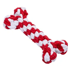 Nobleza žaislas šuniui, medžiaginis kaulas, xmas, 20cm