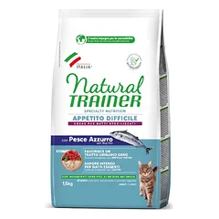 NATURAL TRAINER CAT EXIGENT BLUE FISH su melsvaja žuvimi 1.5kg (6) NEW