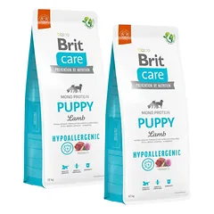 BRIT Care Hypoallergenic Puppy su ėriena 2x12 kg