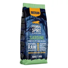 PRIMAL SPIRIT IBERIAN PORK&SARDIN Pašaras Šunims Su Sardine 12kg