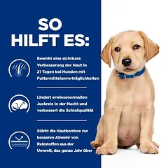 Hill's Prescription Diet Derm Complete Puppy sausas maistas šuniukams — 5 nuotrauka